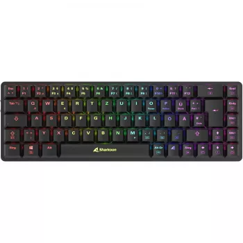 Sharkoon PureWriter W65 Keyboard Gaming RF Wireless QWERTZ German Black