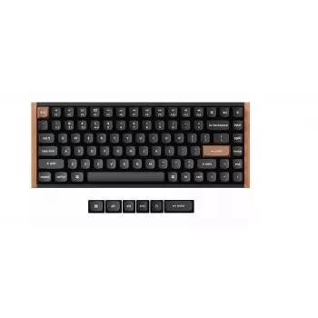 Wireless mechanical keyboard Keychron K2 Special Edition — compact 75% layout, RGB backlit, Black, model K2H-F1