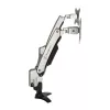 SilverStone SST-ARM22SC Dual Monitor Mount - Silver