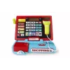 Cash register with scanner and scale