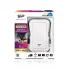 External HDD Silicon Power Armor A30 1TB USB 3.2 Gen 1, 2.5 inch HDD, white, USB Type-A