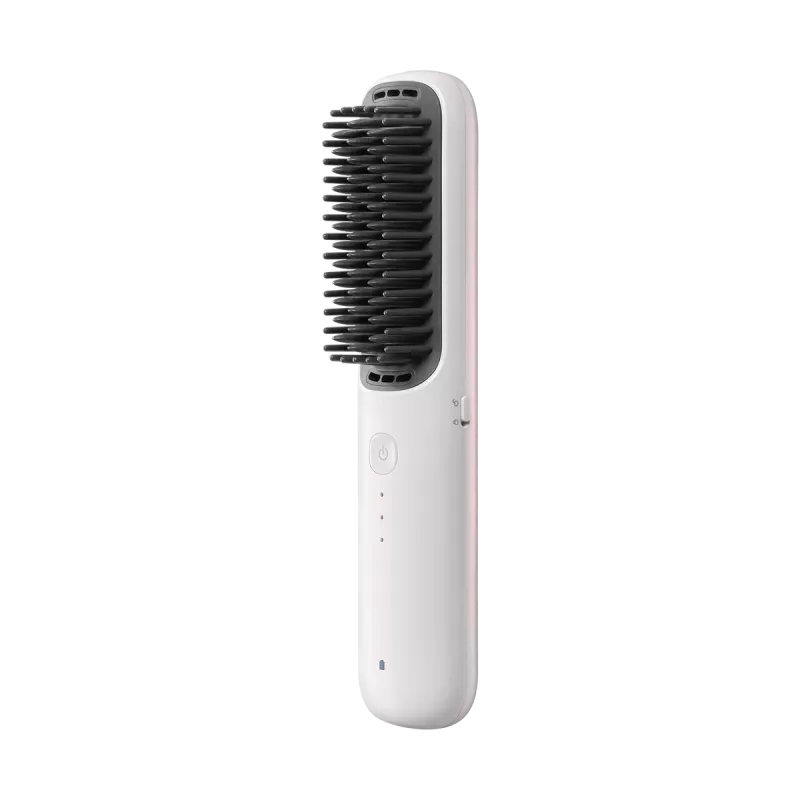 Xiaomi cordless hair straightener brush MJZFS01LF, white/black