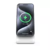 Wireless charger Crong CRG-MSS-WHT 10W fast charging for Qi-compatible devices