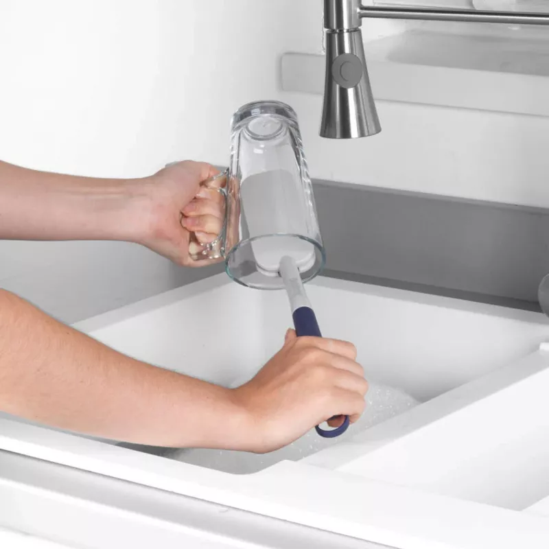 Dish Brush Beldray LA032814FEU7 Deep Clean Rubber, rubber bristles, ergonomic handle