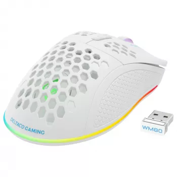 Gaming Mouse Deltaco GAM-120-W RF Wireless USB Type-C