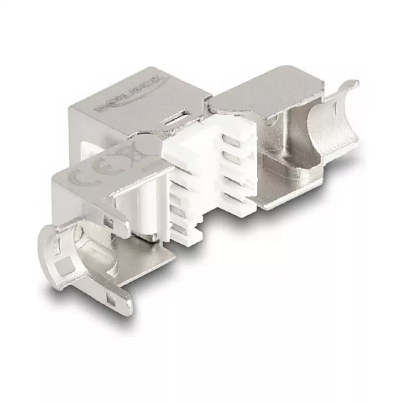DeLOCK Keystone Module RJ45 jack to LSA Cat.6A Slim toolfree