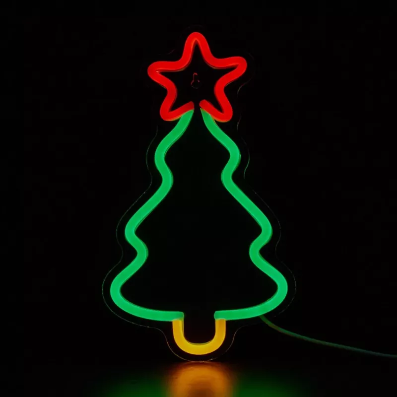Artificial Christmas Tree MANTA SNL106MT with Neon Lights