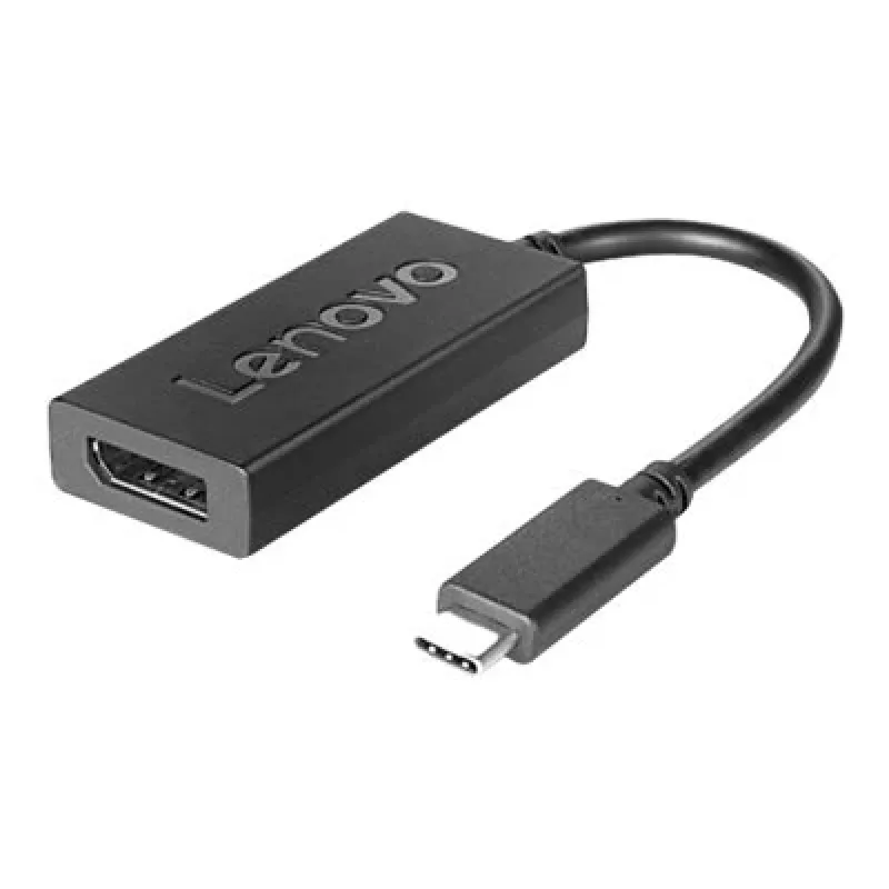 Lenovo 4X90Q93303 video cable adapter 0.2 m USB Type-C DisplayPort Black