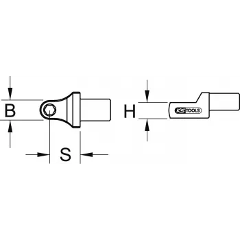Socket set KS Tools 516.2010 Metric/Imperial 16mm 1 head
