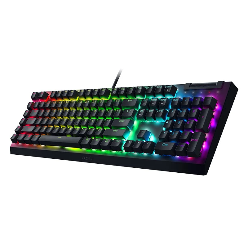 Razer BlackWidow V4 X Mechanical Gaming Keyboard, Yellow Switch, US Layout, Wired, Black Razer