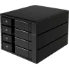 SilverStone SST-FS304-12G external 3.5-inch enclosure, 4-Bay - black