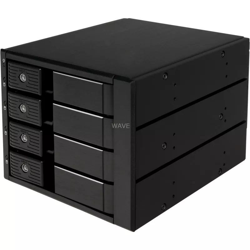 SilverStone SST-FS304-12G external 3.5-inch enclosure, 4-Bay - black