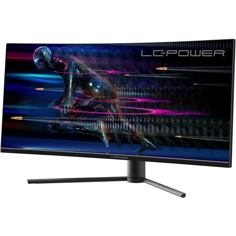 LC-Power LC-M34-UWQHD-165-C Computerbildschirm 86,4 cm (34) 3440 x 1440 Pixel UltraWide Quad HD Black - Red (LC-M34-UWQHD-165-C)