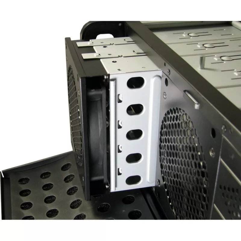 Server Case Inter-Tech IPC 4U-4129L Rack Metallic Silver