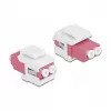 Keystone Module LC Duplex female to LC Duplex female DeLOCK 86818