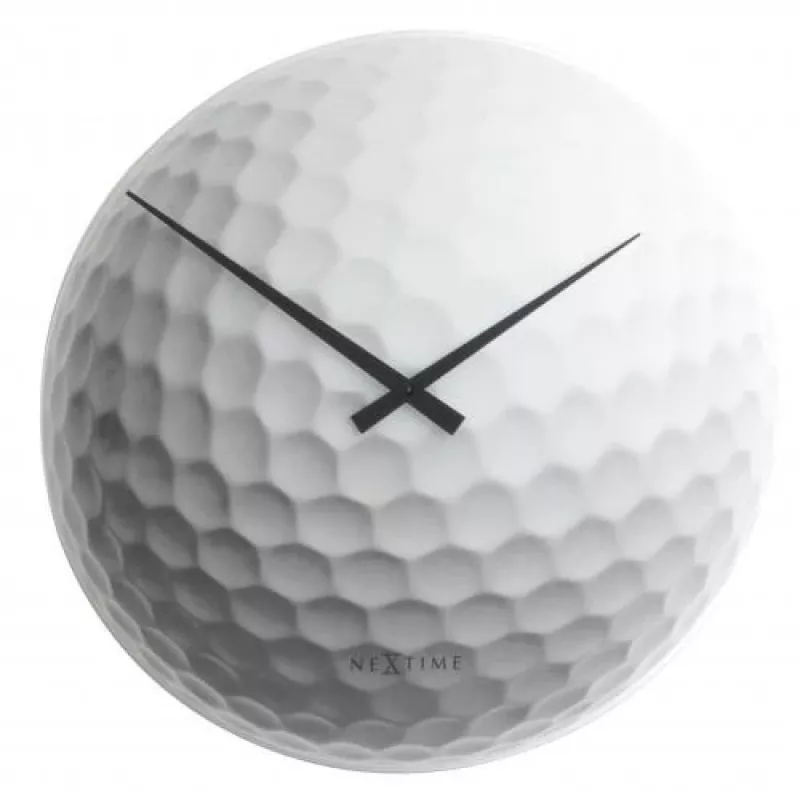 NeXtime klok 8806 Tiger, Ø30 cm, Wall, White