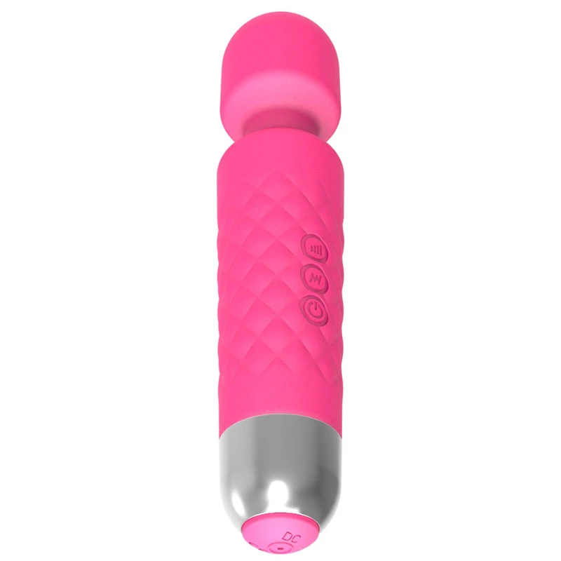 Clitoral Massager Erolab Wand-M MFN01r Rose Pink — compact wand-style personal massager