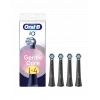 Oral-B iO Gentle Care replacement brush heads, black, 4 pcs