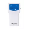 PoE tester LANBERG NT-0402 — PoE network cable tester with RJ-45/RJ-11 support, LED indicators, power LED, on/off switch
