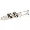 Koolance PCI Slot Bracket with 2 G1/4 inch Grommets - Silver