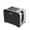 Toaster Petra PT6104BVDE 2-slice, black, adjustable browning, removable crumb tray