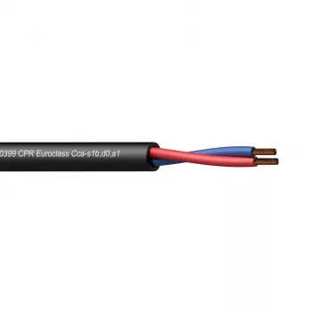 Audio cable PROCAB CLS215-CCA/1 100m Black Copper AWG 16