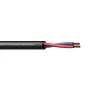 Audio cable PROCAB CLS215-CCA/1 100m Black Copper AWG 16
