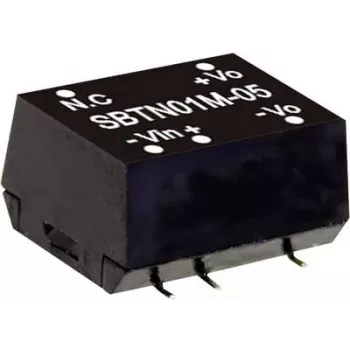 MEAN WELL SBTN01M-05 power adapter 1 W Input voltage 10.8 - 13.2 V Output voltage 5 V