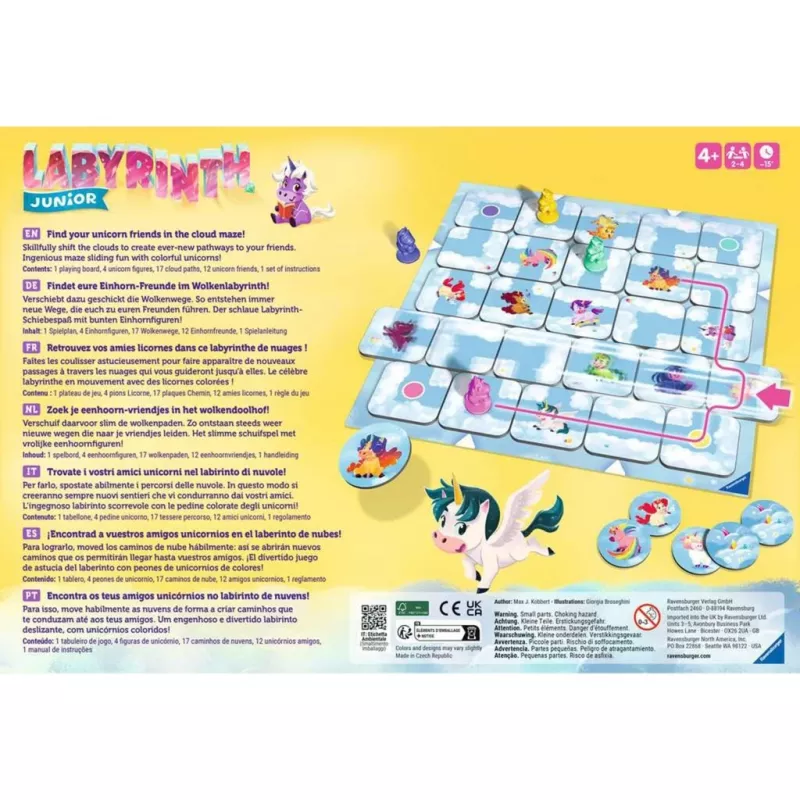 Board game Ravensburger 23046 — tile-based family game, 15 min playtime, ages 4+