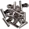 MAUL Letter Clip made from metal, Colour: nickel, Width: 50 mm Clamping Width: 20 mm, self-service packaging (21750-96)