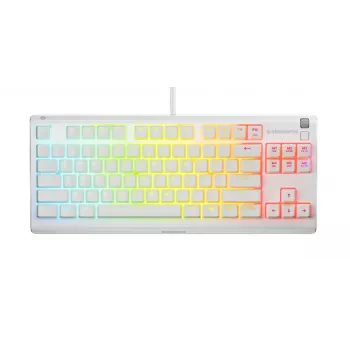 Keyboard SteelSeries Apex 3 TKL US, white