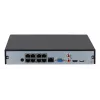 Network Video Recorder DAHUA Lite NVR2108HS-8P-4KS3 — 8-channel, 4K max, SATA HDD, 1U, PoE