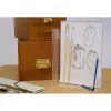 MAUL acrylic Magazine Holder A4, Clear, Thickness: 3,8 mm Dimensions: (B)98 x (T)263 x (H)307 mm (19510-05)
