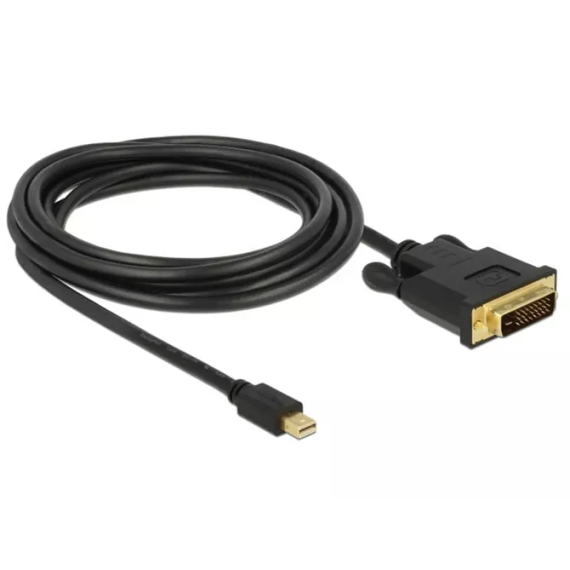 Video cable adapter DeLOCK 83990 Mini DisplayPort to DVI-D 3m