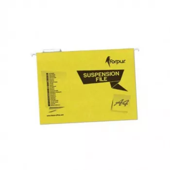 Hanging Folder Forpus FO22703 A4 Cardboard Yellow