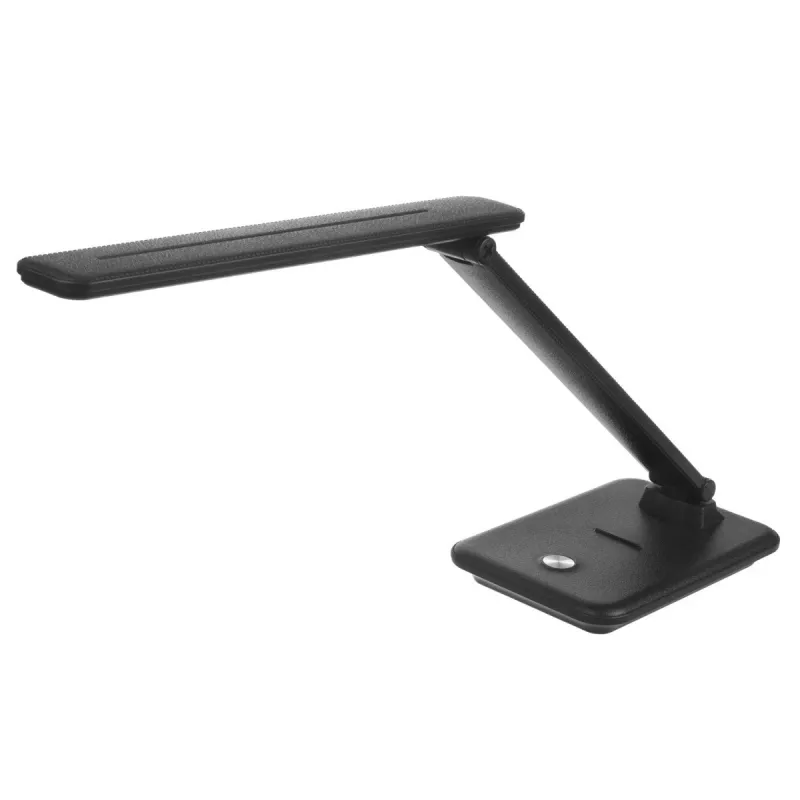 Table LED desk lamp MACLEAN MCE614B — dimmable, folding adjustable arm, 9W, 3000K/4500K/6500K, black