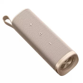 Portable stereo speaker Xiaomi Sound Outdoor 30 W, Bluetooth/Wired, Sand, 60–20000 Hz, 25 m range
