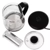 Adler Kettle | AD 1299 | Electric | 2200 W | 1.5 L | Glass | 360° rotational base | Black