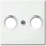 Wall plate / switch cover Busch-Jaeger 1724-0-4334 White for Busch-balance SI