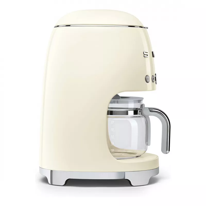 Smeg 50's Style DCF02CREU coffee machine 1.25liter cream