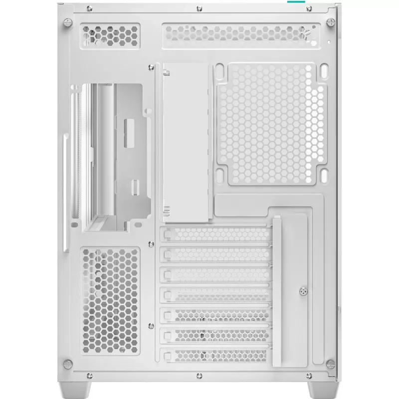 PC case DeepCool CG530 WH Midi Tower — ATX/Micro ATX/ITX, tempered glass, 2×3.5 inch + 3×2.5 inch bays, supports up to 410 mm GPU