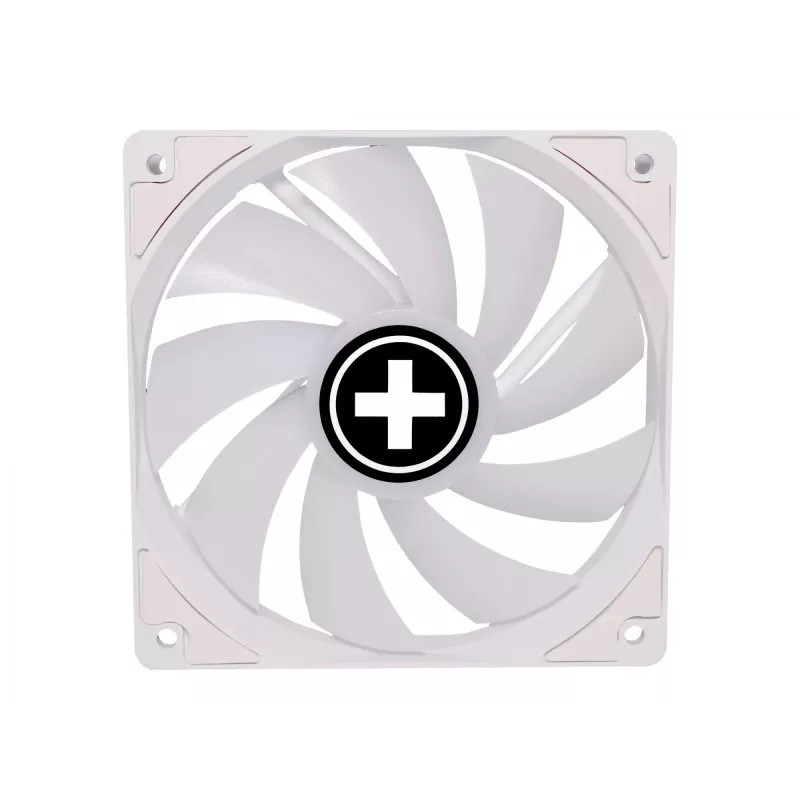 120 mm case fan XILENCE Performance A+ XF064 with fluid dynamic bearing, 500–1500 RPM, white