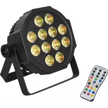 LED floor light EUROLITE SLS-12 QCL 12x4W RGBW — 12x4W RGBW fixtures, QCL LEDs