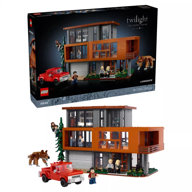 LEGO Cullen House 21354 Ideas model — 1000+ pieces modular building set