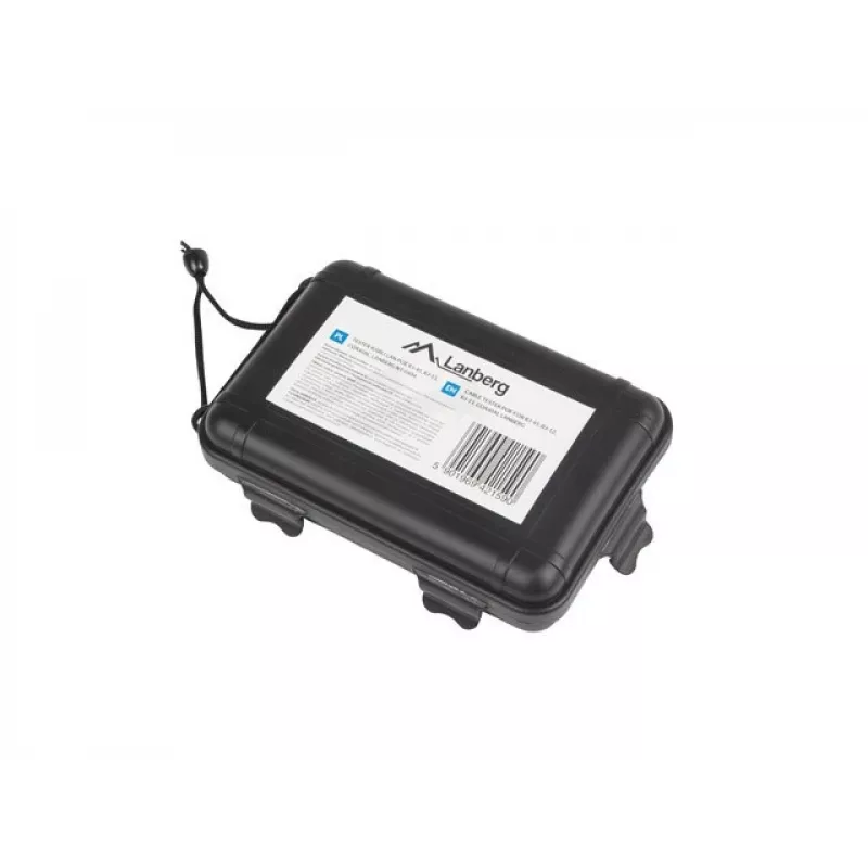 Network Cable Tester Lanberg NT-0404 PoE Tester Black Blue