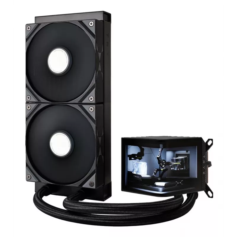 TRYX PANORAMA 240 Processor Liquid cooling kit 12 cm Black 1 pc(s)