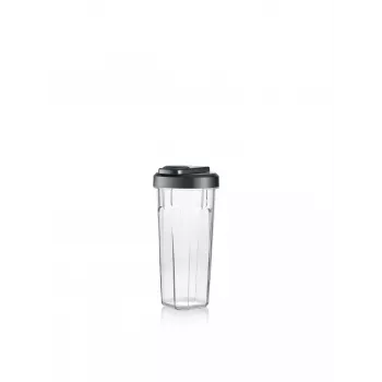 Tabletop blender SEVERIN SM 3743 — 0.6 L bowl, 320 W, black, stainless steel blades