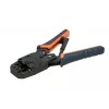 Extralink RJ45 crimp tool 4P+6P+8P with ratchet for modular plugs, 1 pc