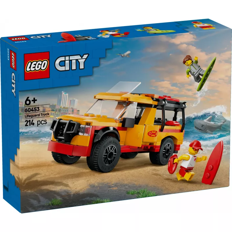 LEGO CITY 60453 Lifeguard Beach Rescue Truck