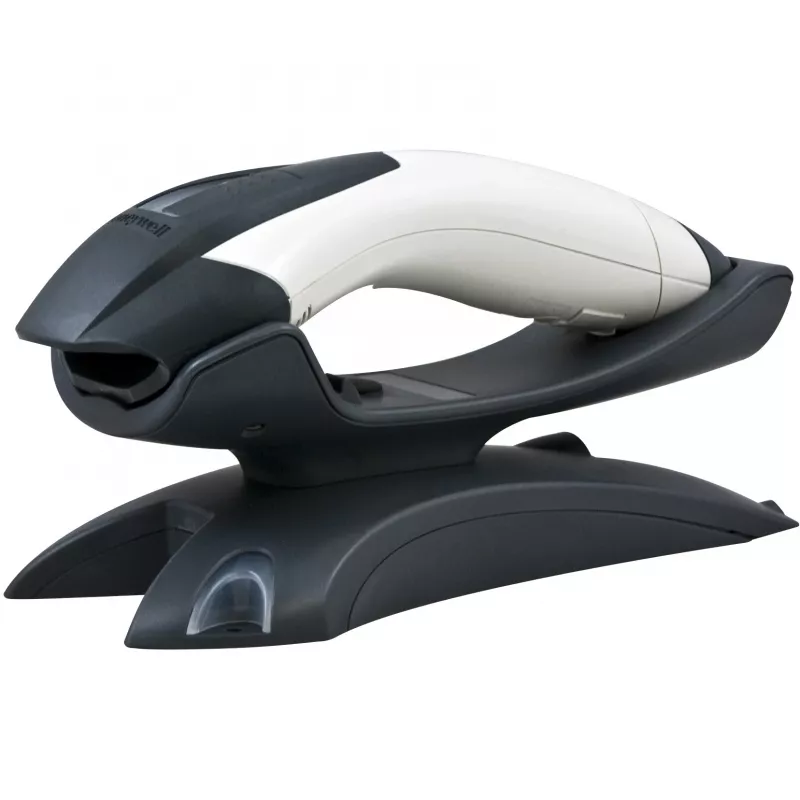 Honeywell Voyager 1202g Bluetooth Barcode Scanner with Charge/Comm Base, USB Kit, Ivory